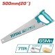 TOTAL Ročna žaga, lisičji rep 500mm (THT55206)-Vrtne žage