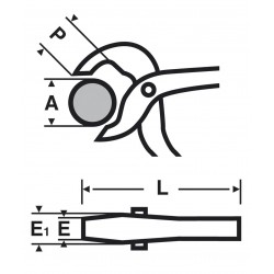 Virax 0112 profesionalne klešče za matice