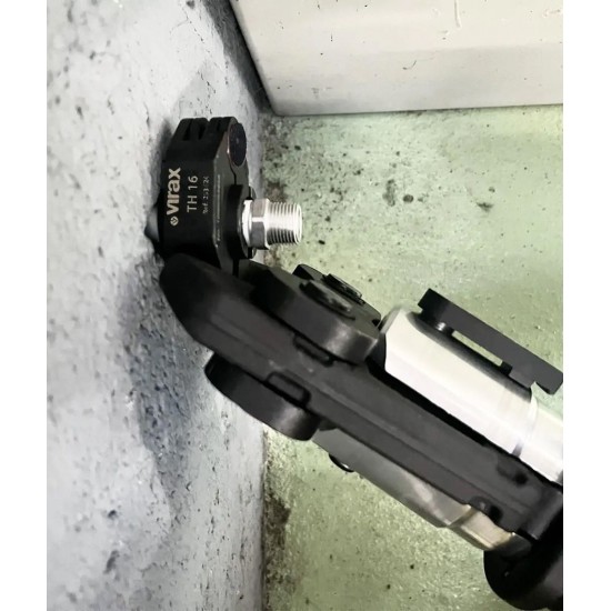 Virax vpenjalna zanka P25 press ring za stiskanje cevi ob steni Virax press ring P25+ za tesne instalacijske prostore klešče za stiskanje cevi Virax press ring P25