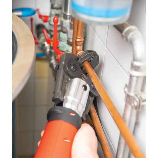 Virax vpenjalna zanka P25 press ring za stiskanje cevi ob steni Virax press ring P25+ za tesne instalacijske prostore klešče za stiskanje cevi Virax press ring P25