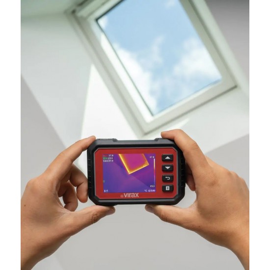 Virax 2942 Termalna kamera THERMO VISIOVAL® – termovizijska kamera za ogrevanje, vodovod in elektro diagnostiko