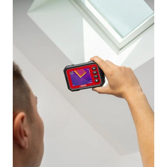 Virax 2942 Termalna kamera THERMO VISIOVAL® – termovizijska kamera za ogrevanje, vodovod in elektro diagnostiko