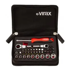 Virax 3104 Kovček z vstavki in nastavki